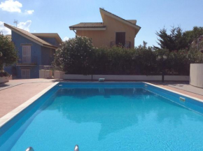 Nuovo Apt in Villa full optional con piscina e veranda vista mare a 500 mt dalla spiaggia della Scala, Realmonte